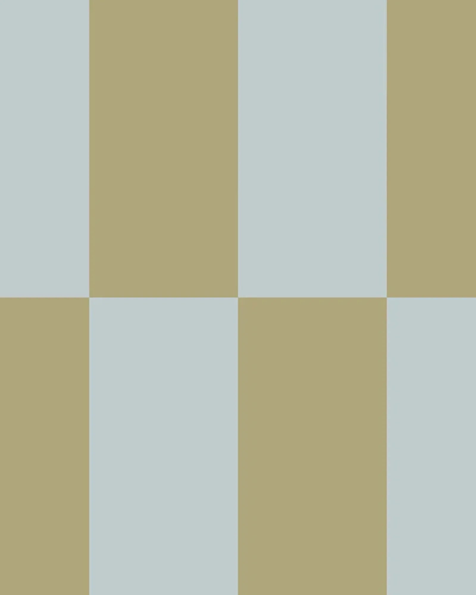 Papier Peint Rayures Bleu et Vert Graphique – Chambre Enfant – Montessori pour enfant – photo 1