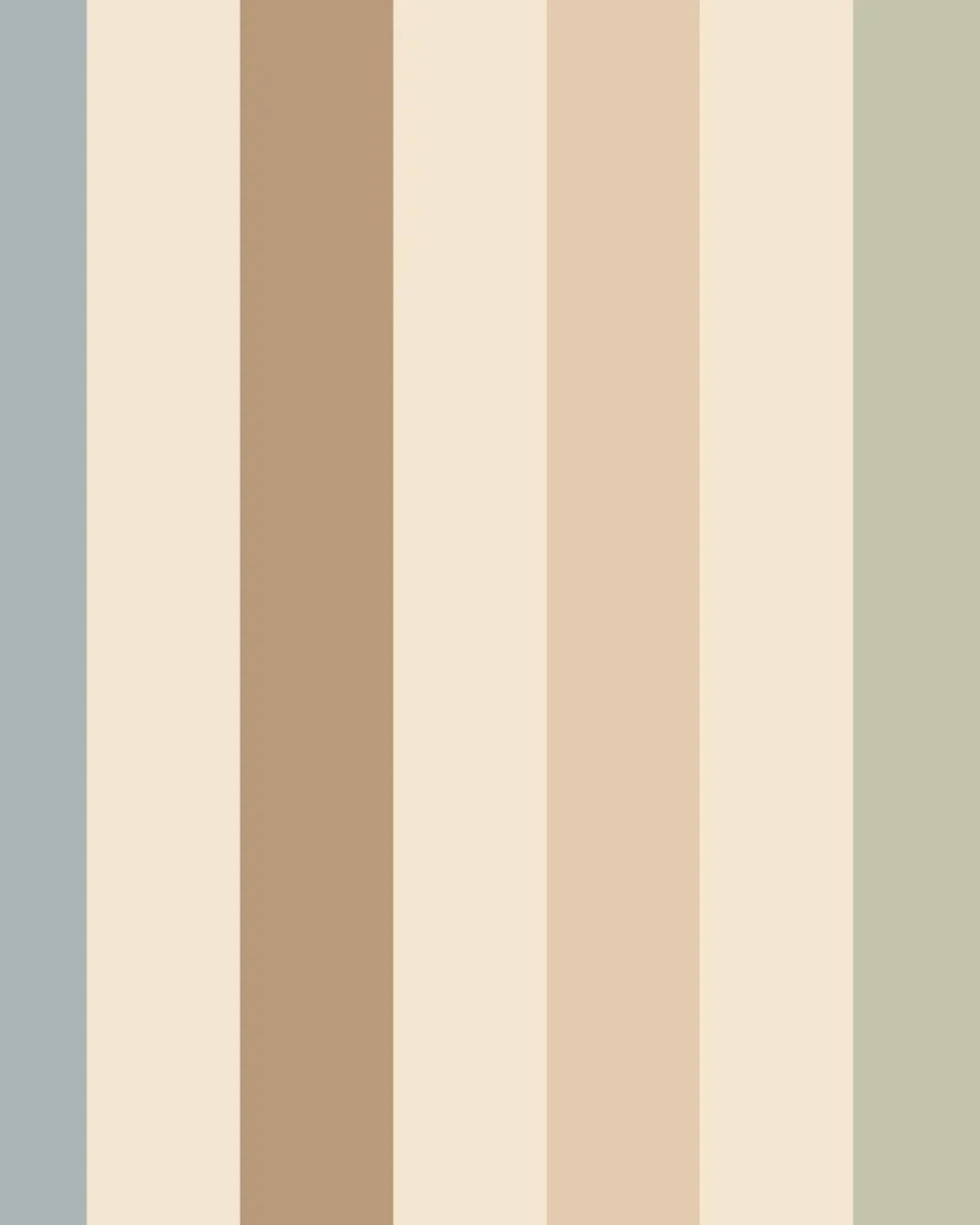 Papier Peint Rayures Fines Neutres – Palette Naturelle – Montessori pour enfant – photo 1
