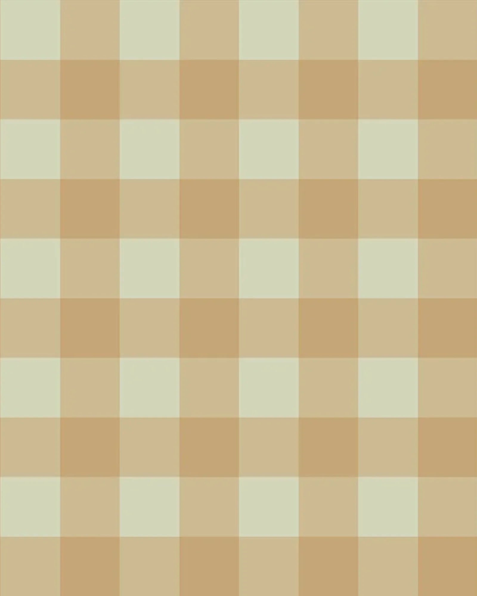 Papier Peint à Carreaux Vert et Marron – Style Vintage Anglais – Montessori pour enfant – photo 1