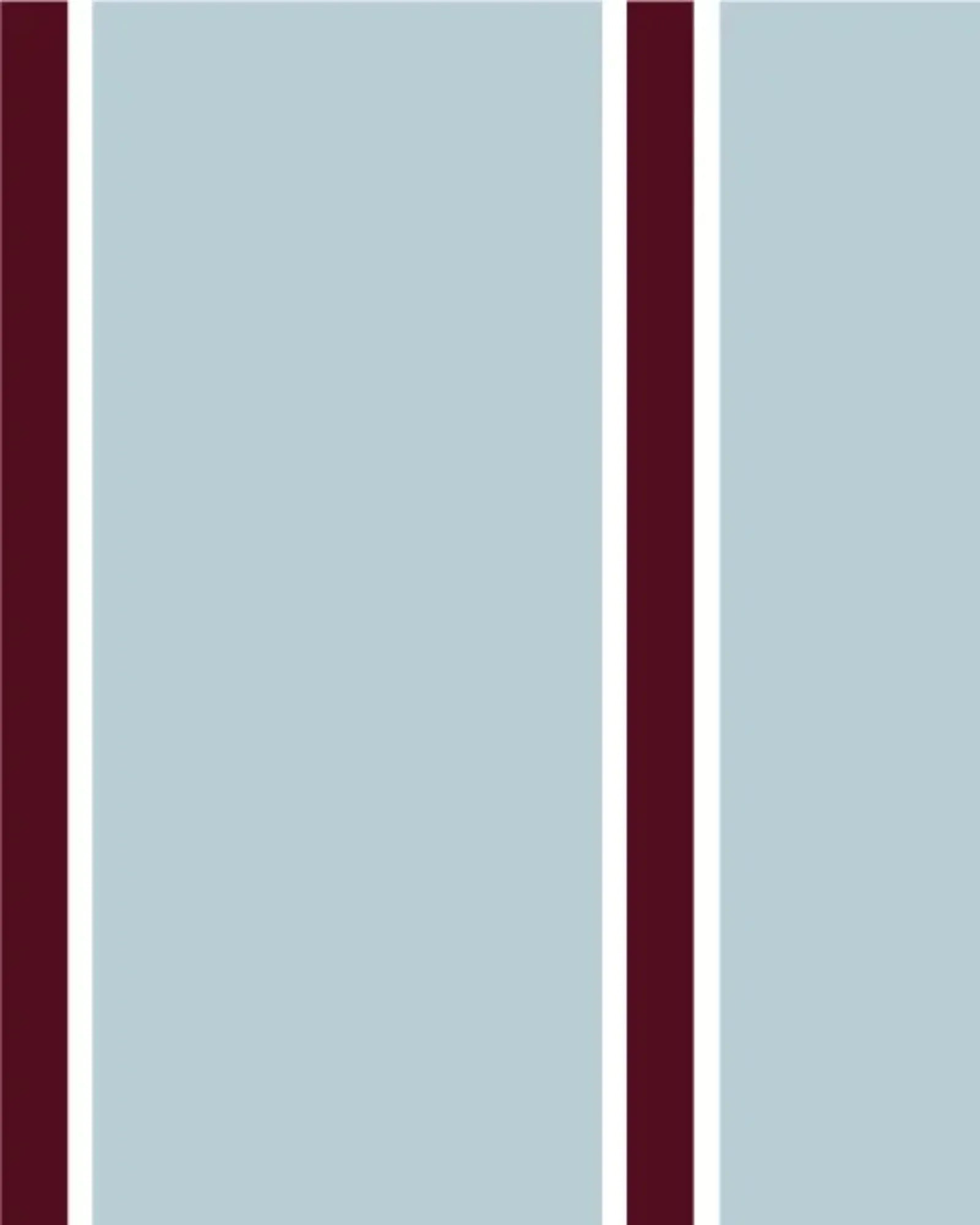 Papier Peint Rayures Bleues Larges – Collection Maya – Montessori pour enfant – photo 1
