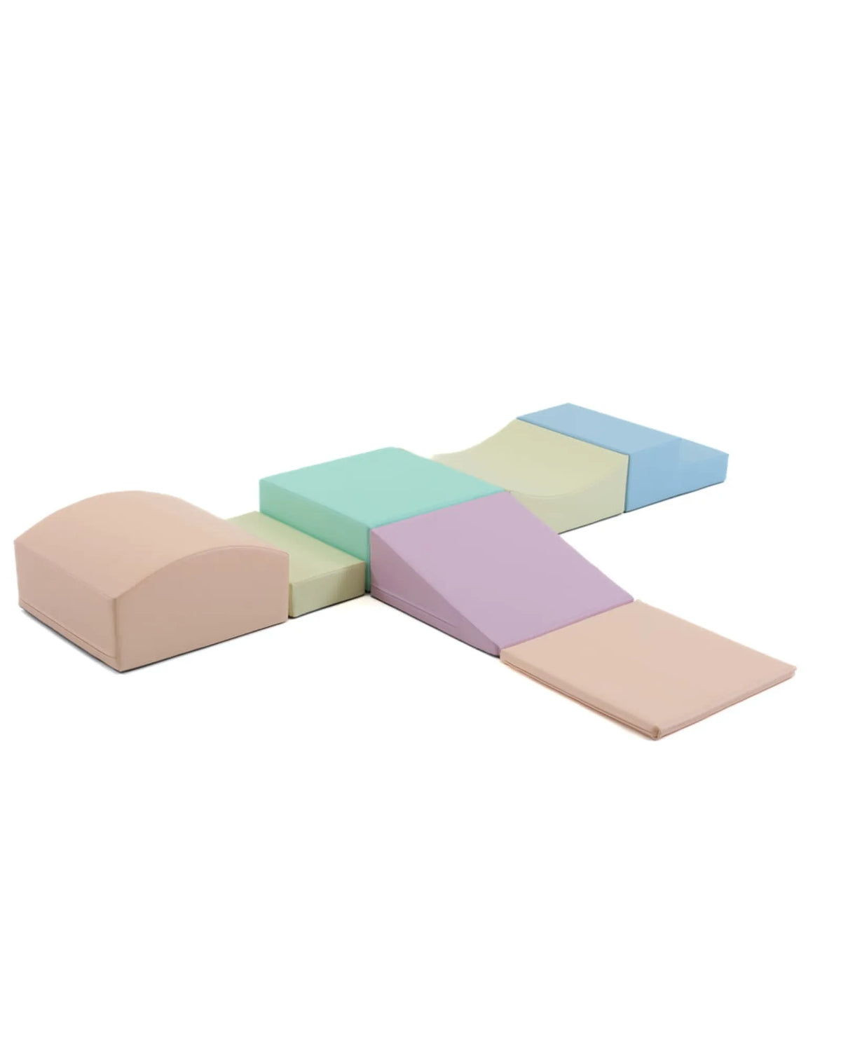 Parcours d'Éveil Little Crawler — Set 7 Blocs en Mousse (6–36 mois) – Montessori pour enfant – photo 2