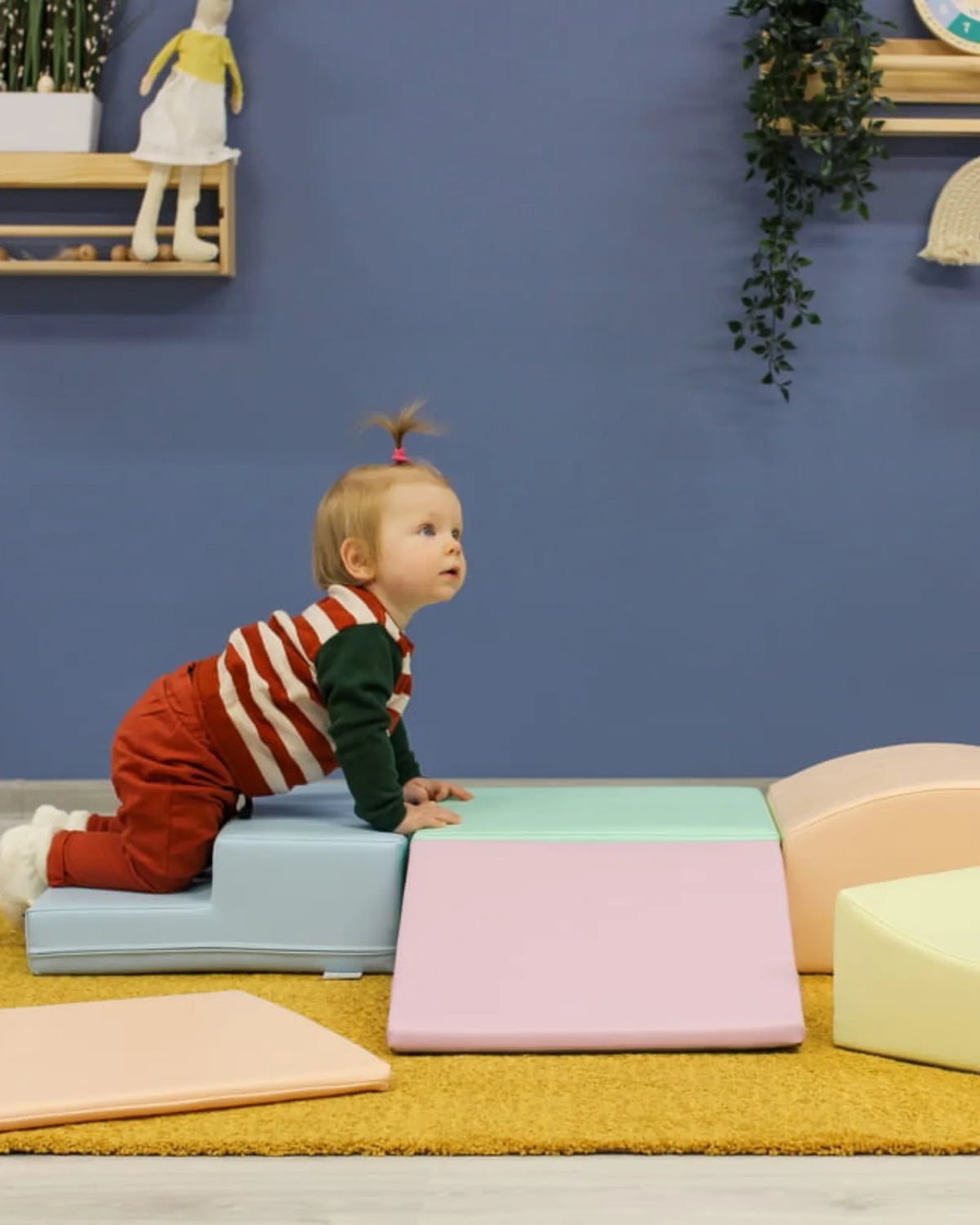 Parcours d'Éveil Little Crawler — Set 7 Blocs en Mousse (6–36 mois) – Montessori pour enfant – photo 10