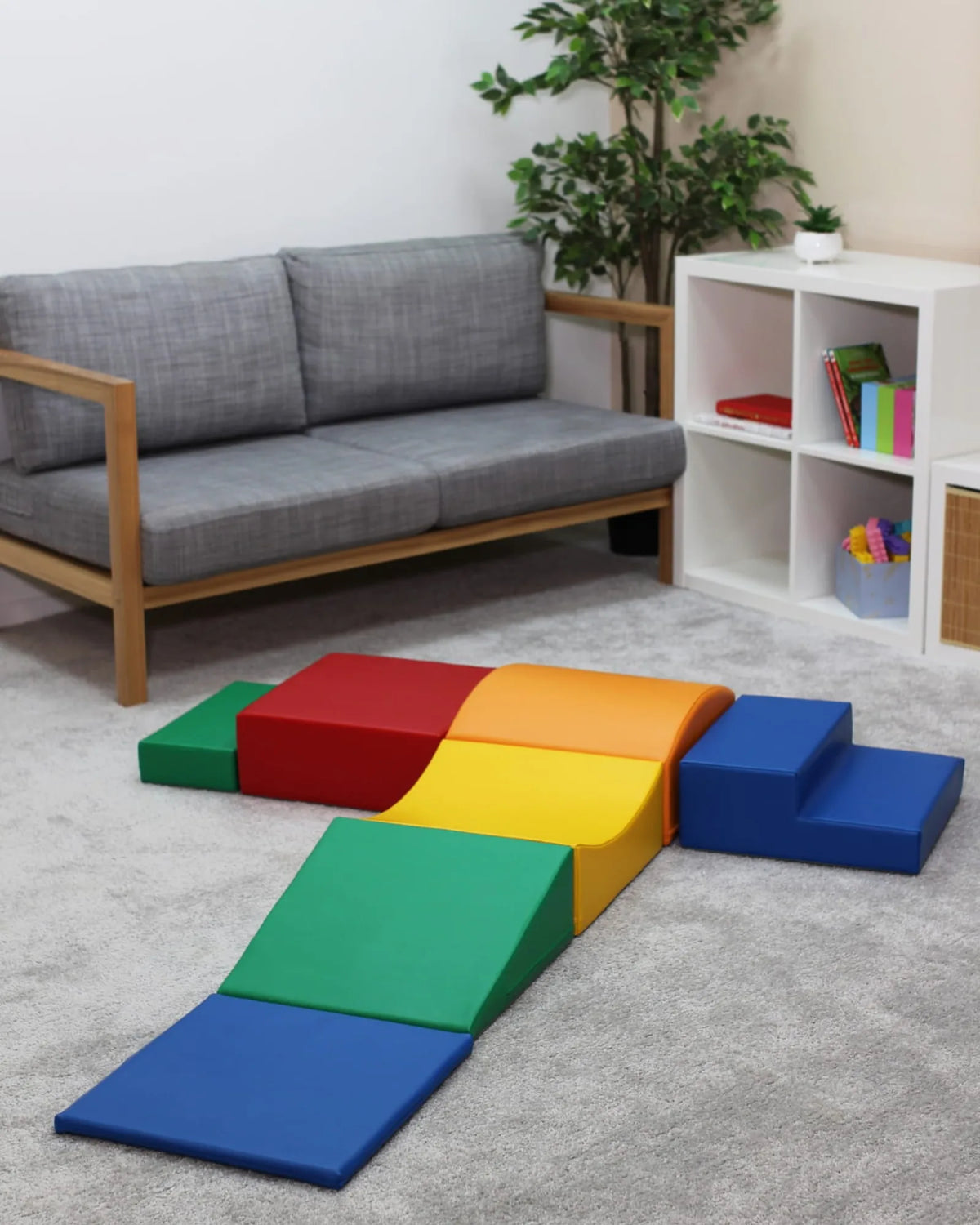 Parcours d'Éveil Little Crawler — Set 7 Blocs en Mousse (6–36 mois) – Montessori pour enfant – photo 4