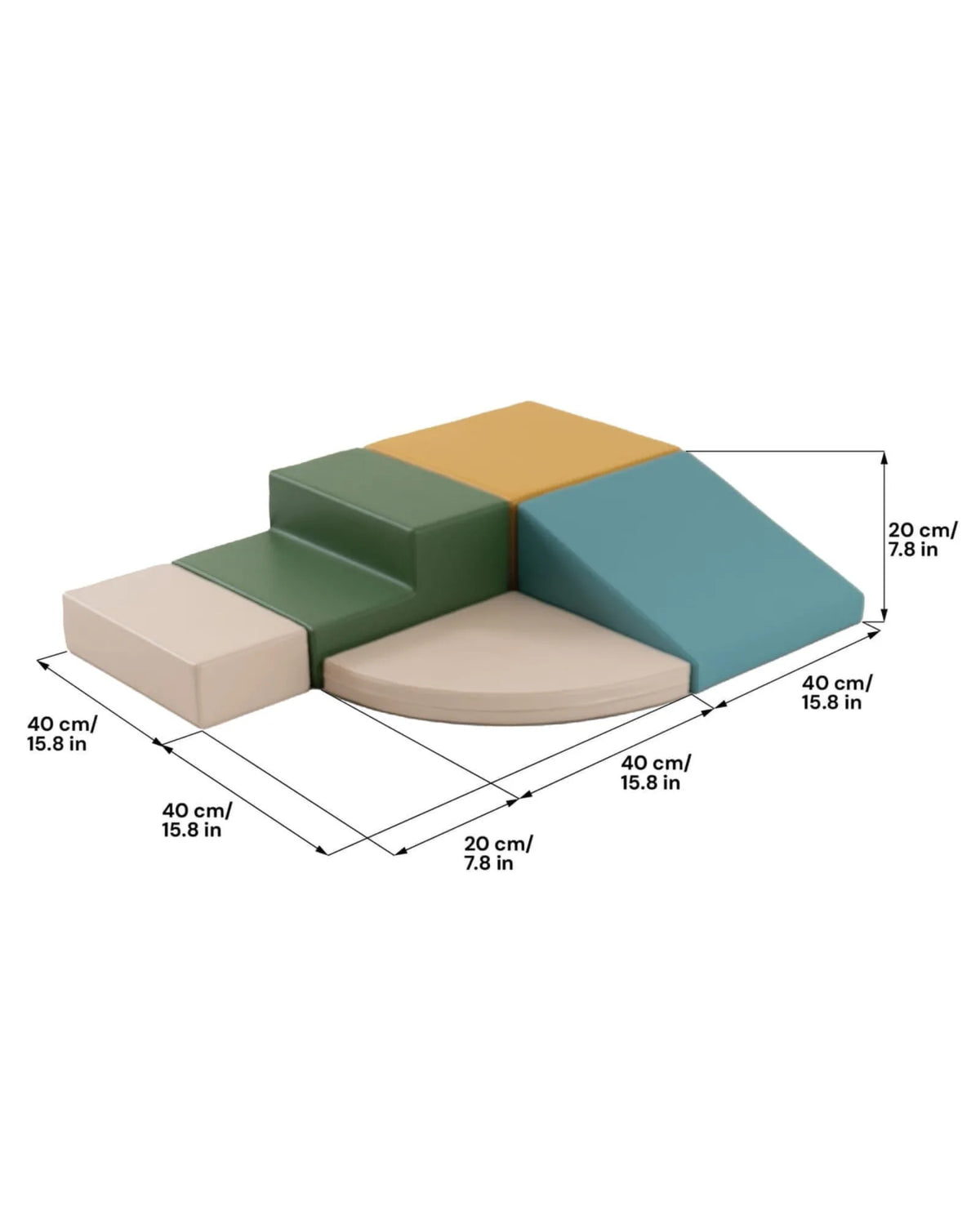 Parcours de Motricité Modulable – Set 5 Blocs "Corner Climber" – Montessori pour enfant – photo 11