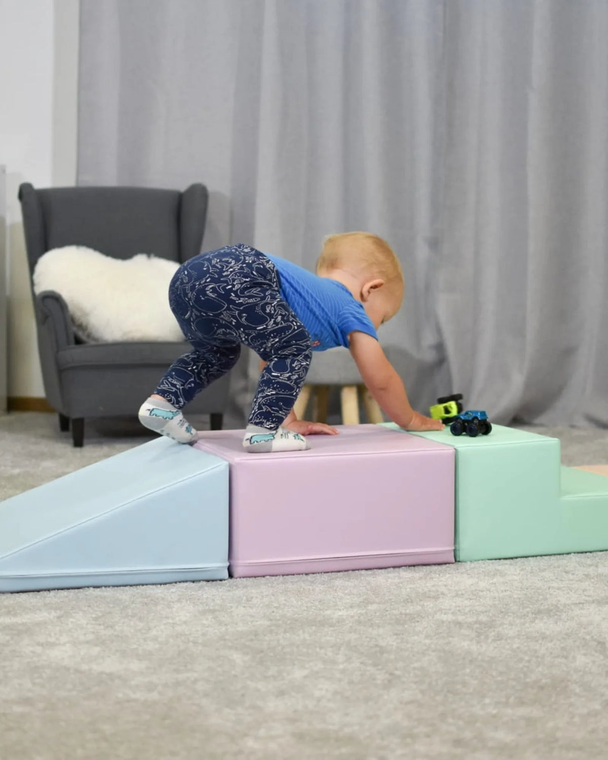 Parcours de Motricité Modulable – Set 5 Blocs "Corner Climber" – Montessori pour enfant – photo 16