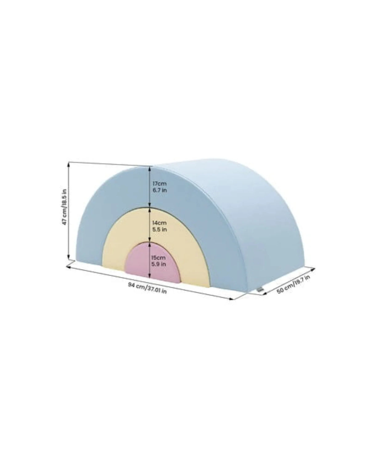 Parcours de Motricité Rainbow — Set Complet Mousse (9–60 mois) – Montessori pour enfant – photo 8