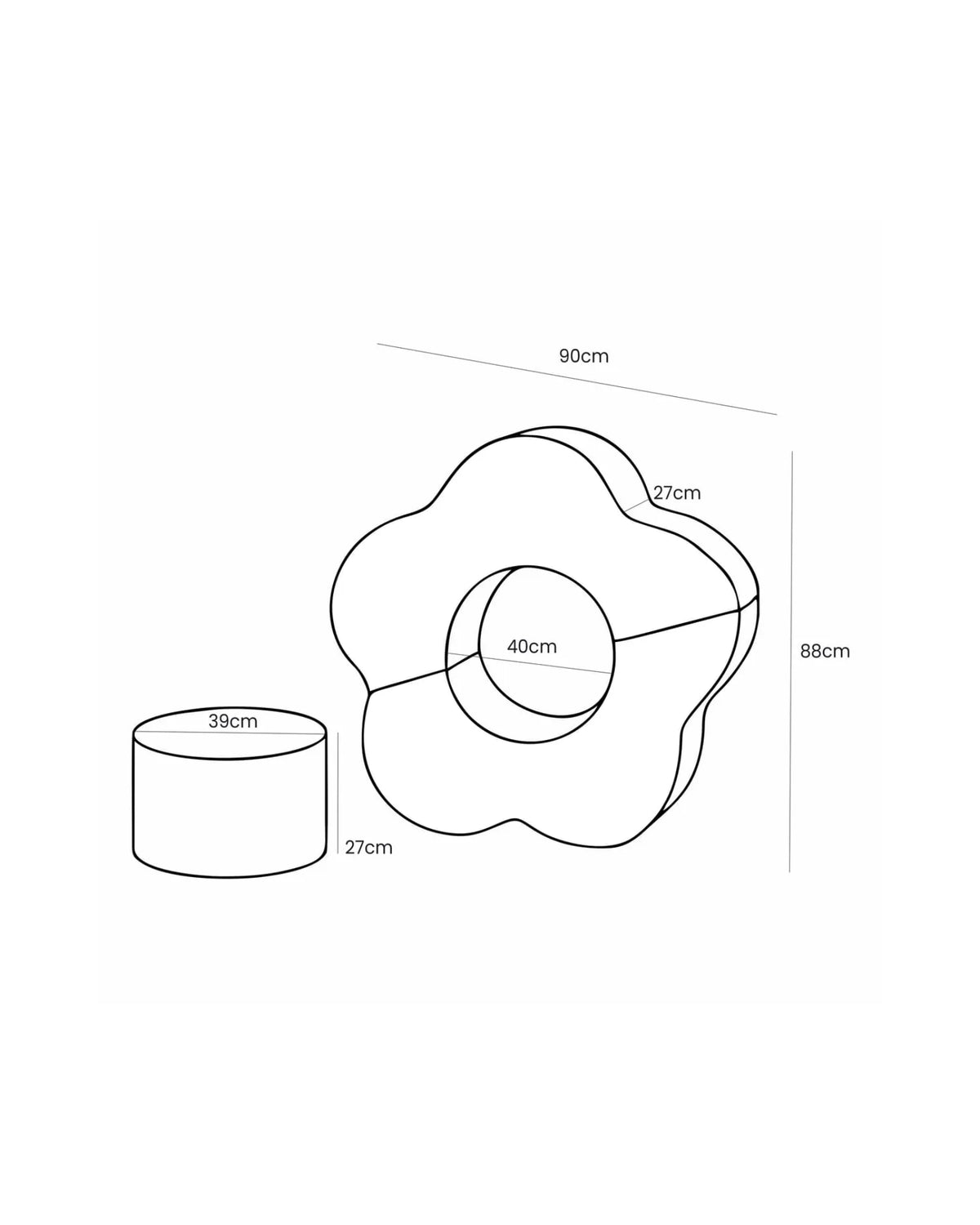 Parcours de Psychomotricité en Mousse "Flower" – Montessori pour enfant – photo 15
