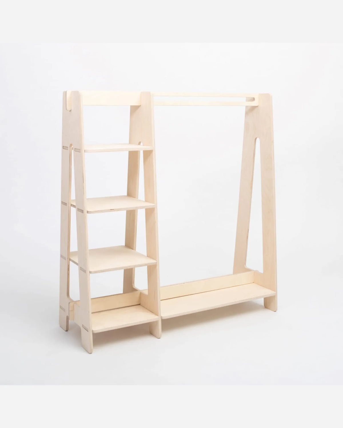 Penderie & Étagère "Montessori" – Dressing Ouvert (Bouleau) – Montessori pour enfant – photo 10