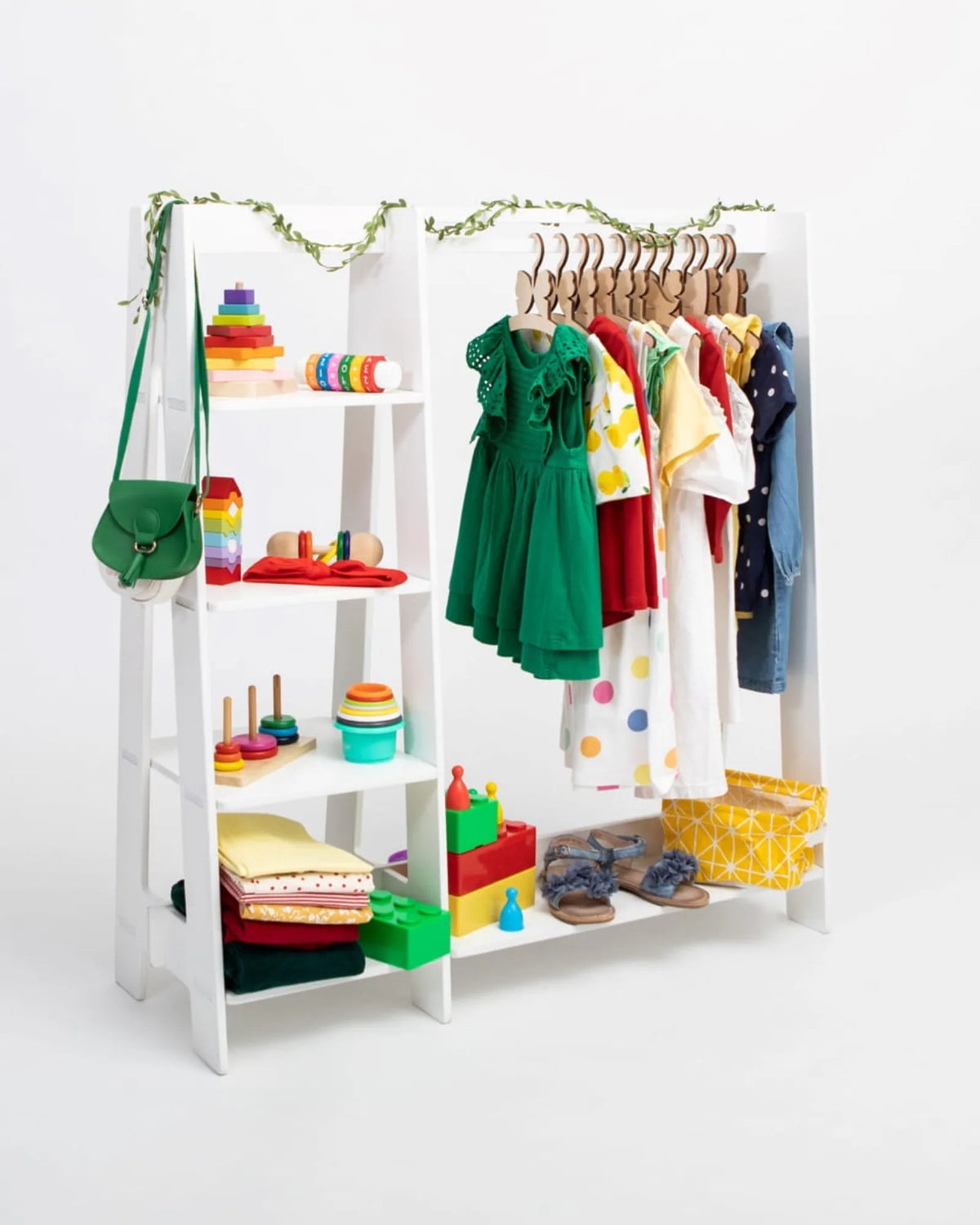Penderie & Étagère "Montessori" – Dressing Ouvert (Bouleau) – Montessori pour enfant – photo 17