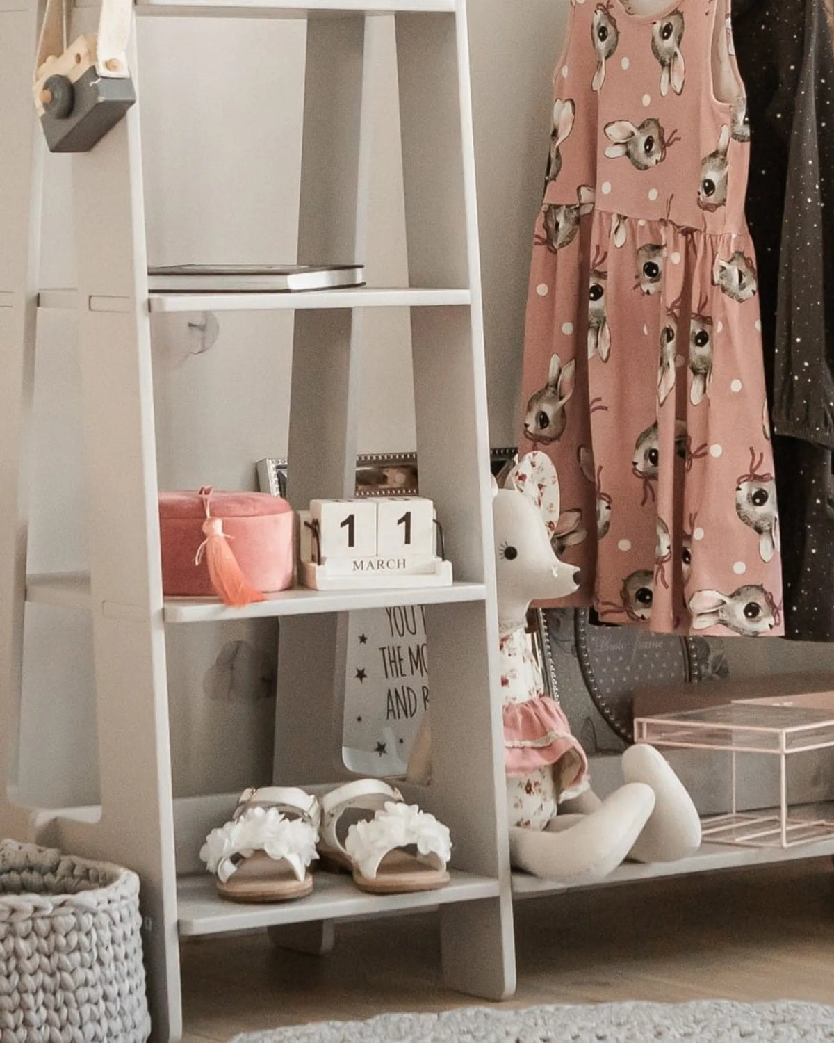 Penderie & Étagère "Montessori" – Dressing Ouvert (Bouleau) – Montessori pour enfant – photo 15