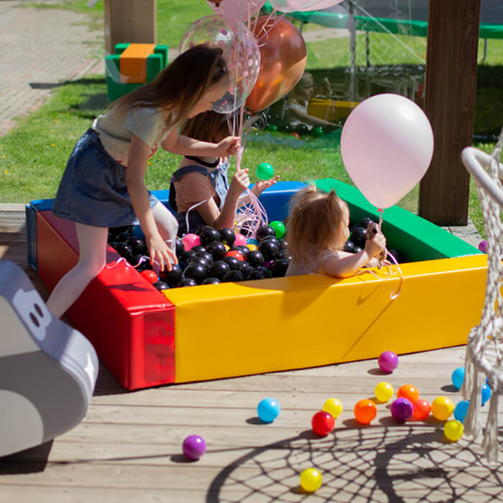 Piscine à Balles en Mousse — Ball Pit 120×120 cm – Montessori pour enfant – photo 9