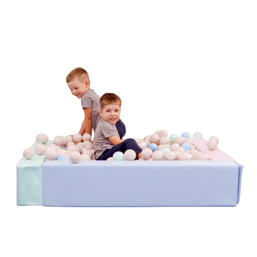 Piscine à Balles en Mousse — Ball Pit 120×120 cm – Montessori pour enfant – photo 15