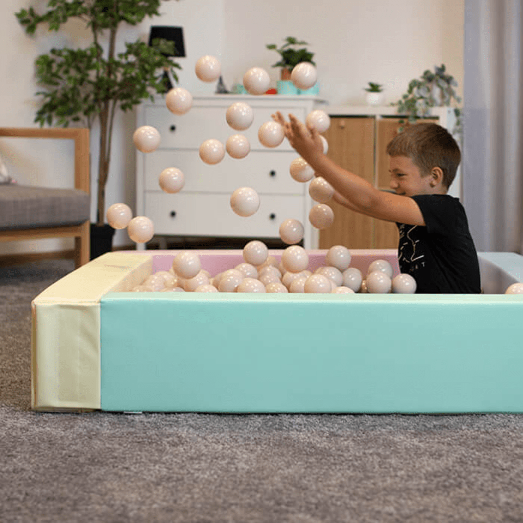 Piscine à Balles en Mousse — Ball Pit 120×120 cm – Montessori pour enfant – photo 21