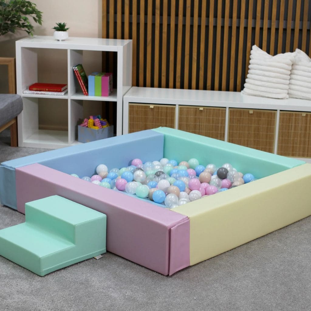 Piscine à Balles Montessori Confort -Light Pastel