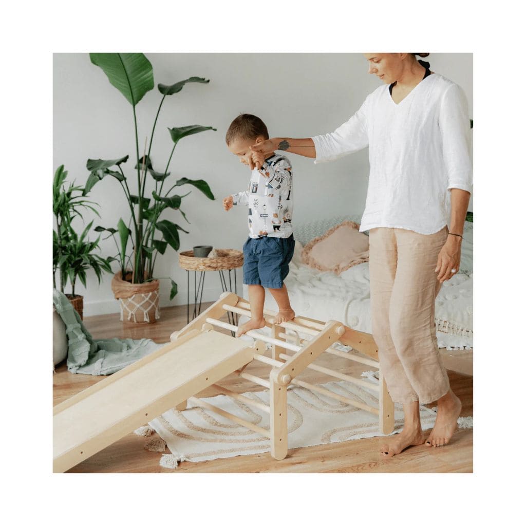 Plan Incliné Double Face - Glissade & Grimpe
