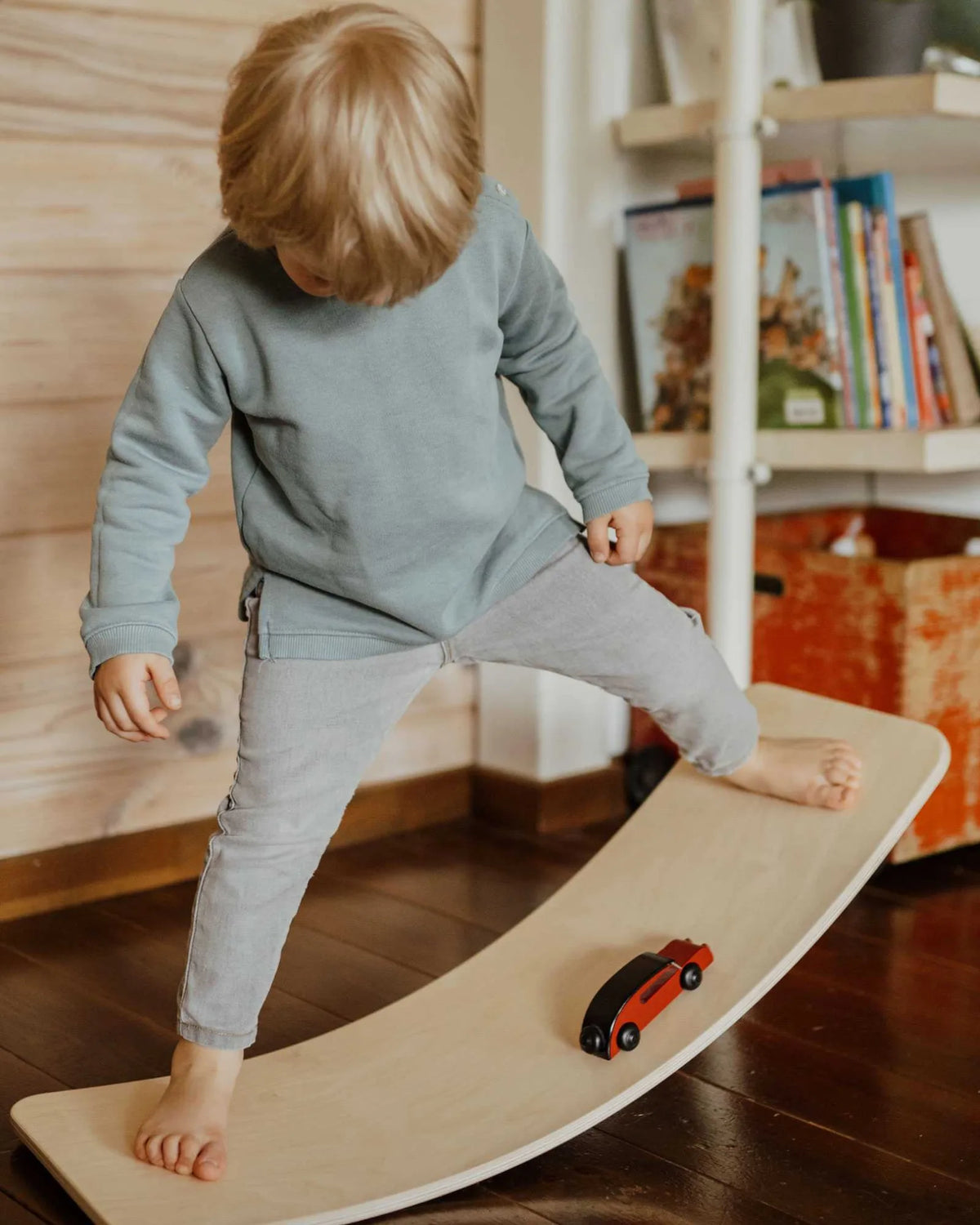 Planche d'Èquilibre en Bois – Montessori pour enfant – photo 4