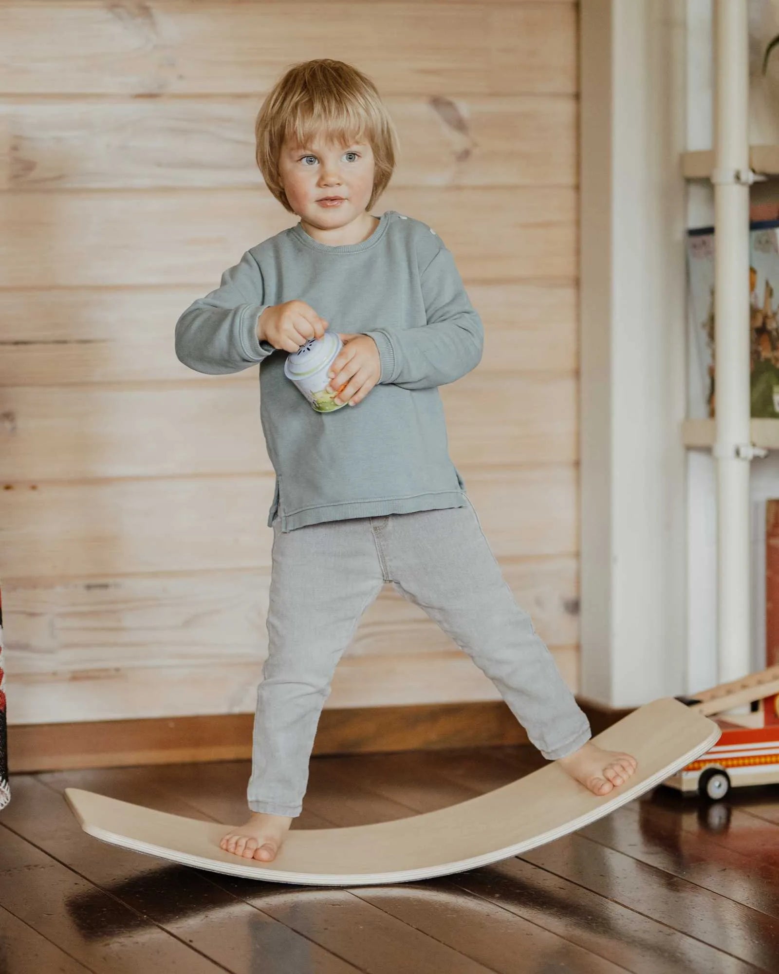 Planche d'Èquilibre en Bois – Montessori pour enfant – photo 1
