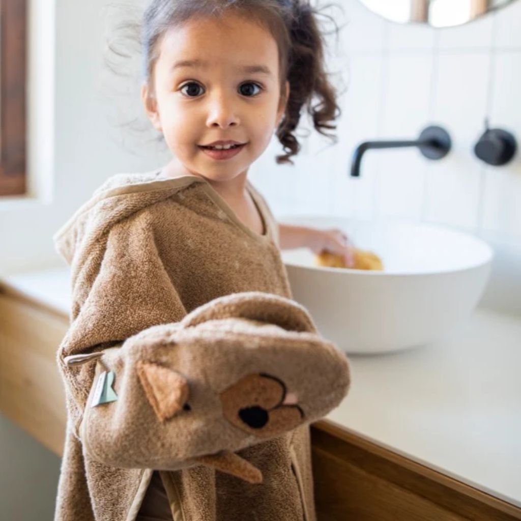Poncho de Bain Enfant à Capuche - Mr. Dog