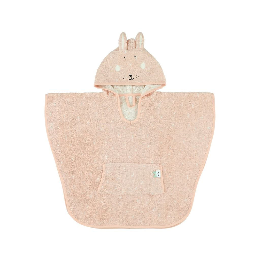 Poncho de Bain Enfant à Capuche - Mrs. Rabbit