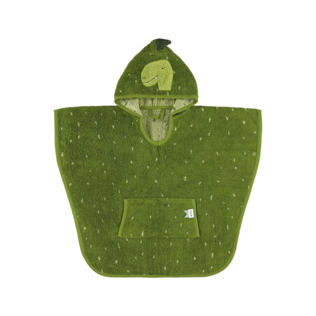 Poncho de Bain Enfant à Capuche - Mr. Dino