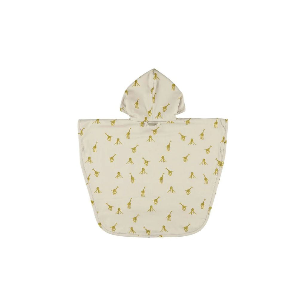 Poncho de Bain Enfant à Capuche - Groovy Giraffe