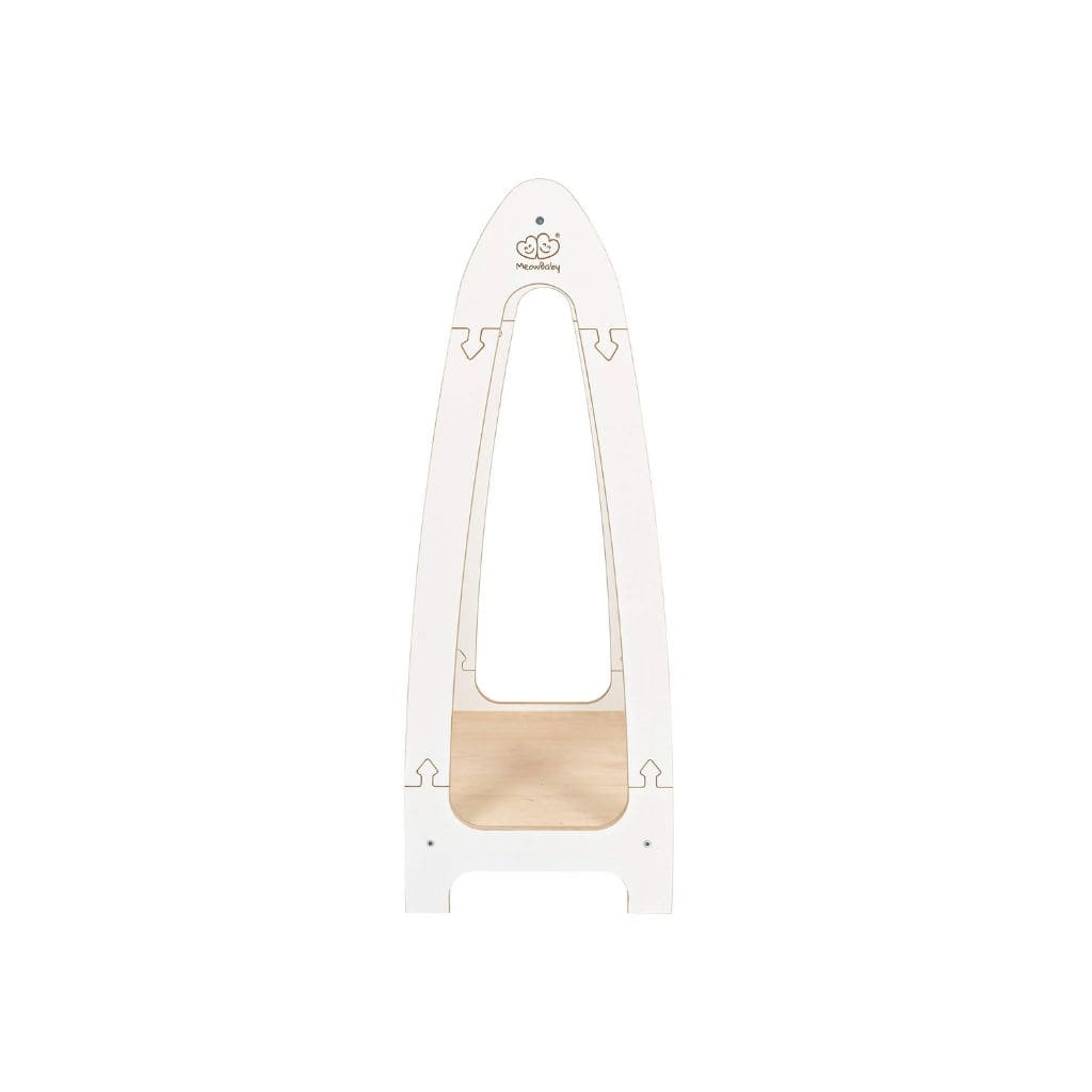 Portant Vêtements Enfant Design - Blanc Grand