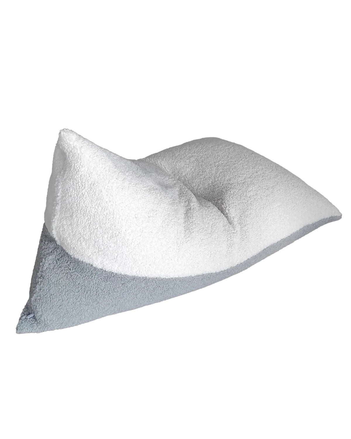 Pouf Enfant Sherpa Bicolore – Montessori pour enfant – photo 7