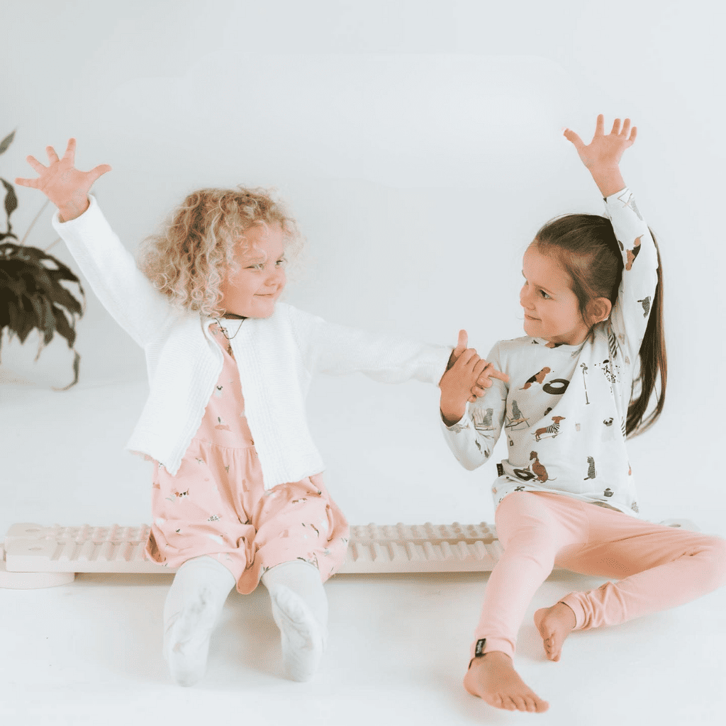 Poutre d'équilibre simple double face avec points TipiToo® Solo