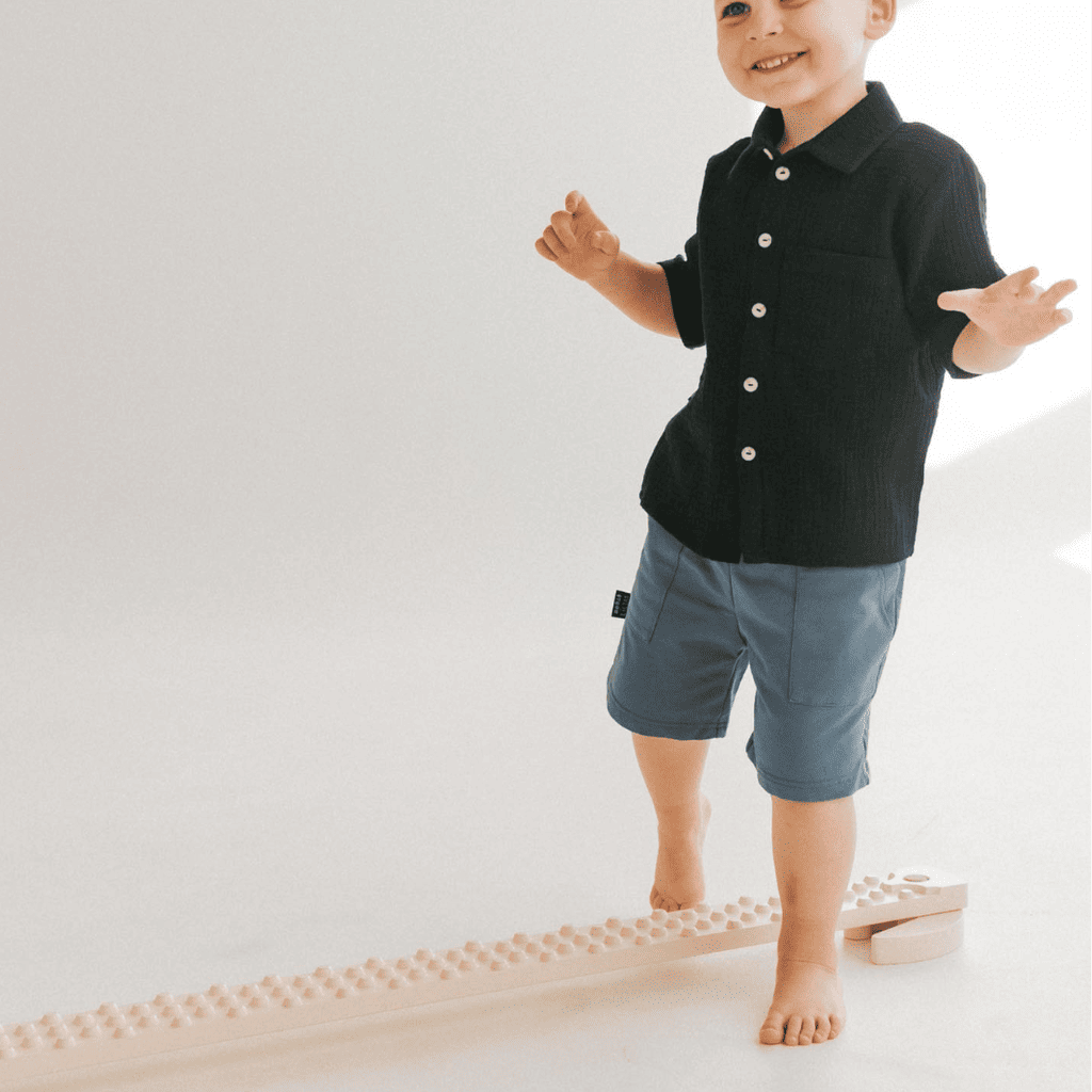 Poutre d'équilibre simple double face avec points TipiToo® Solo