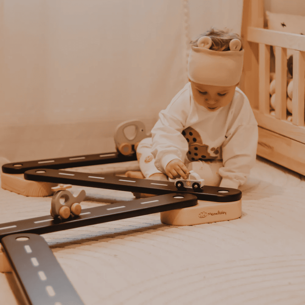 Poutre d'équilibre en bois