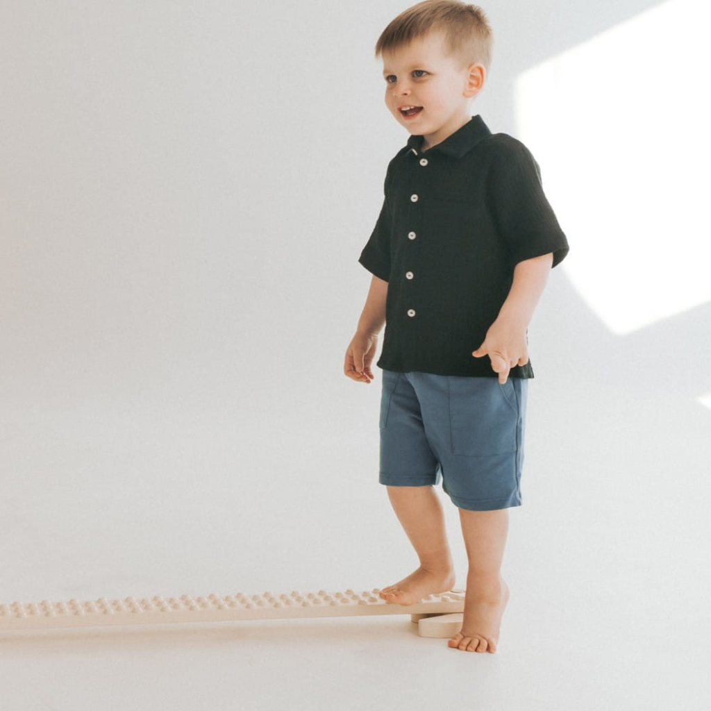 Poutre d'équilibre simple double face avec points TipiToo® Solo