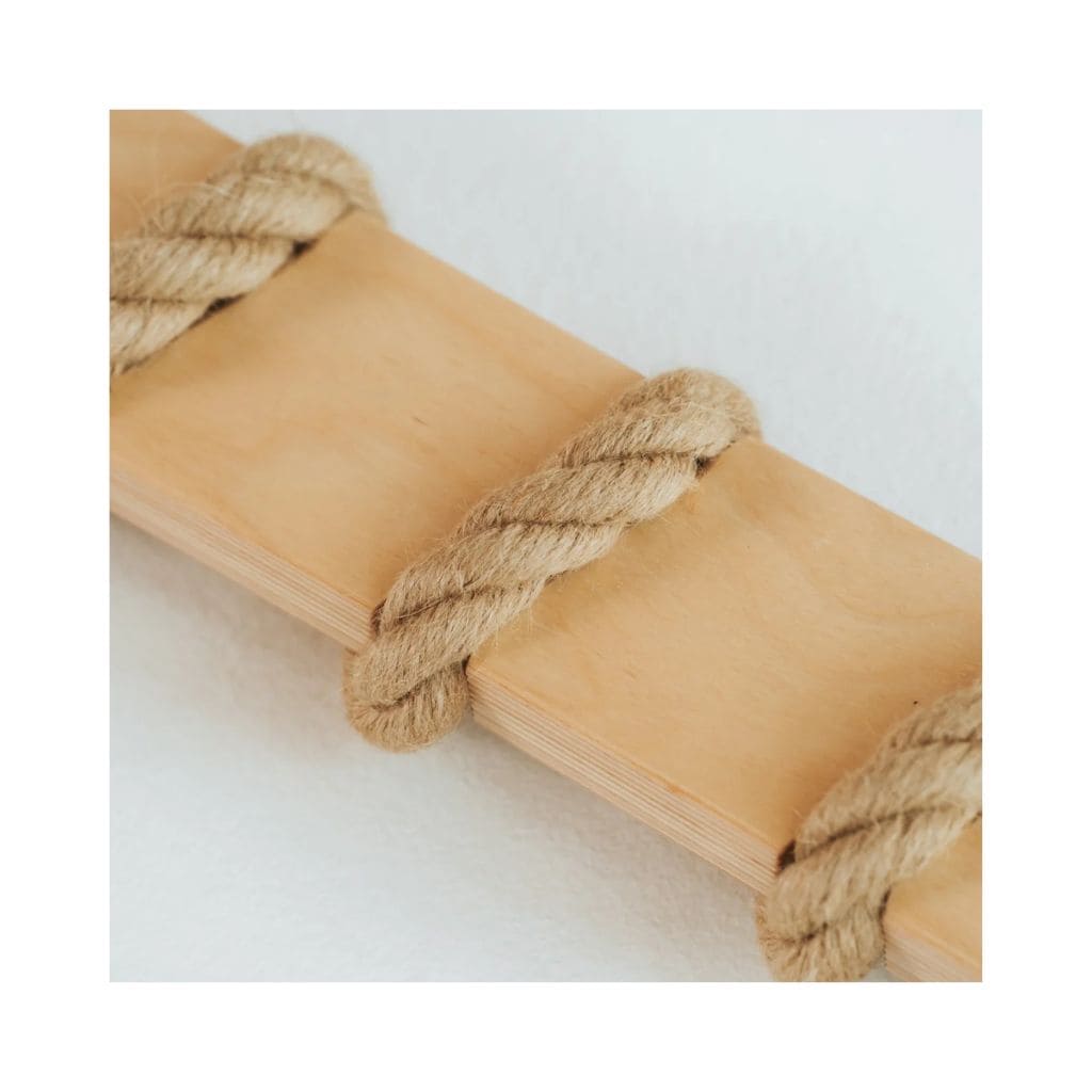 Poutre d’Équilibre en Jute – Set 3 Pièces TipiToo®