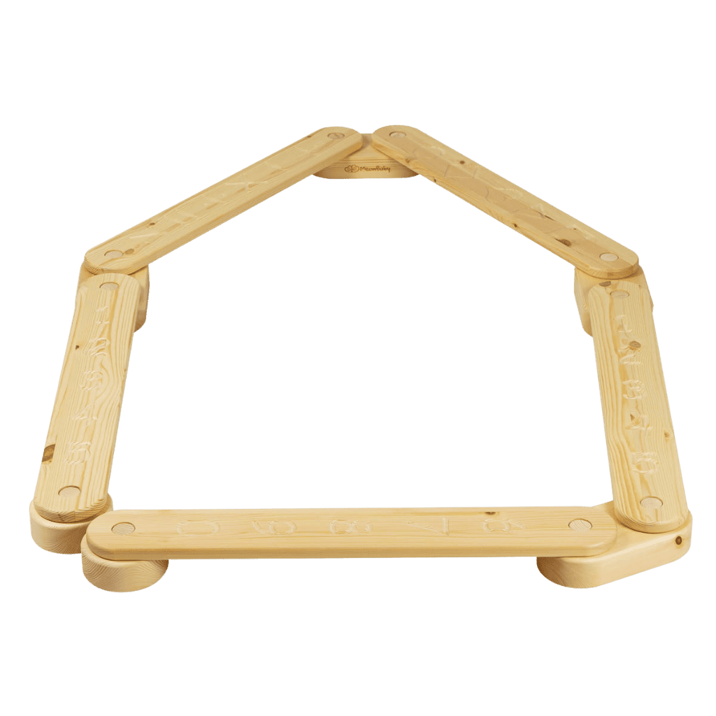 Poutre d'équilibre en bois