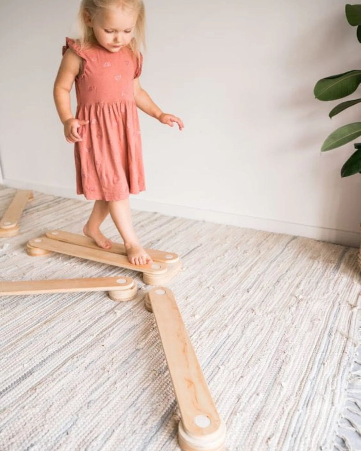 Poutres d'Équilibre en Bois Montessori – Montessori pour enfant – photo 3