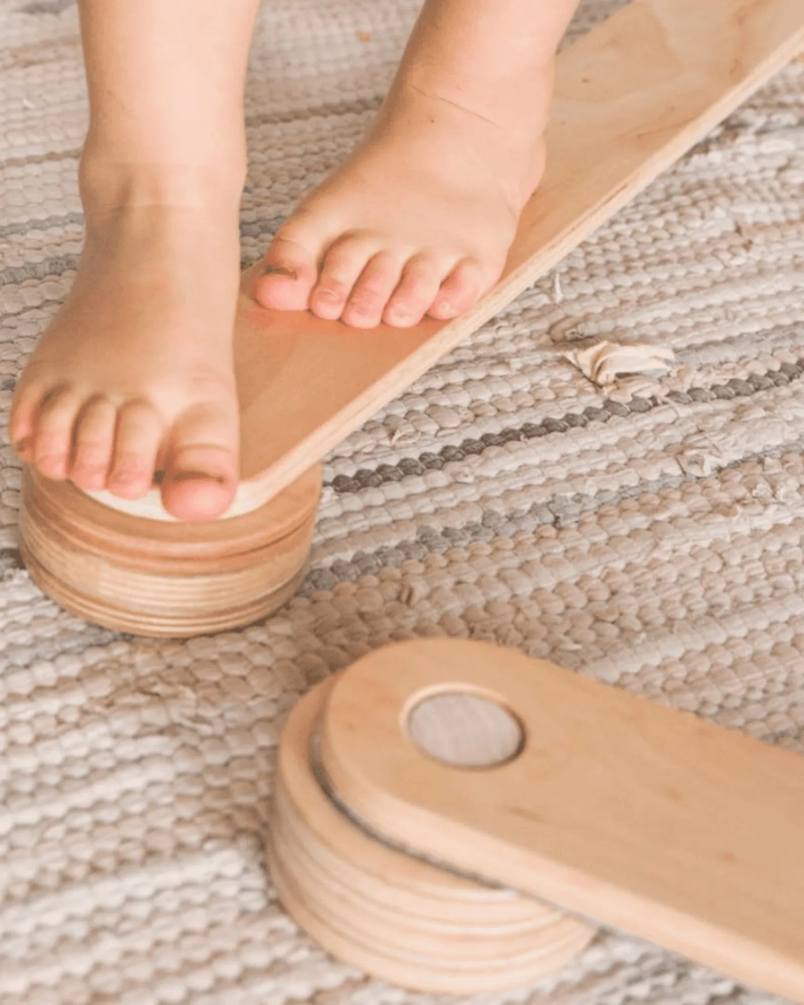 Poutres d'Équilibre en Bois Montessori – Montessori pour enfant – photo 1