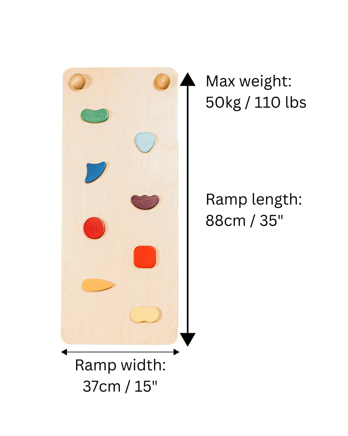 Rampe & Toboggan 2-en-1 – Accessoire Triangle Pikler | leg&go