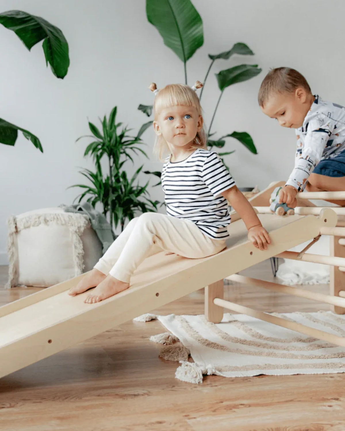 Rampe d'Escalade & Toboggan – Accessoire Structures Pikler | Ette Tete