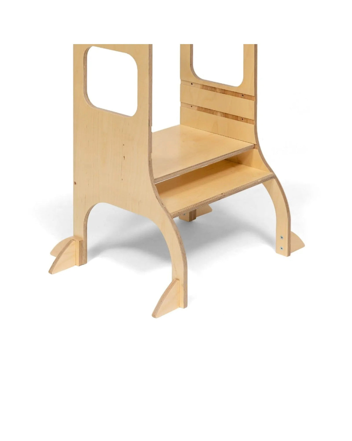 STEP UP — Tour d'Apprentissage Évolutive en Bois Naturel | Motricité Tinitto – Fabrication européenne