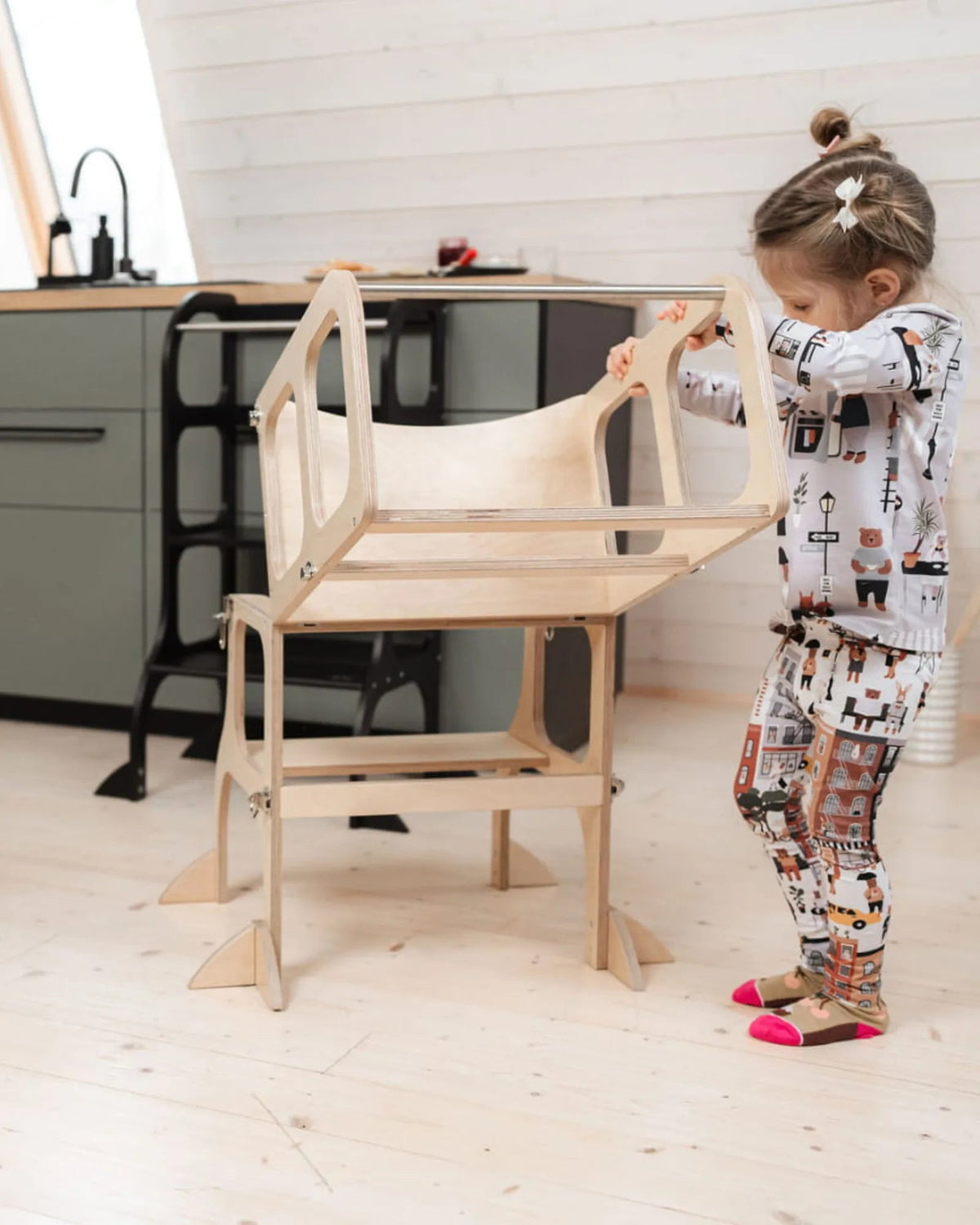 STEP'n'SIT® — Tour d'Observation Convertible 2 - en - 1 – Montessori pour enfant – photo 1
