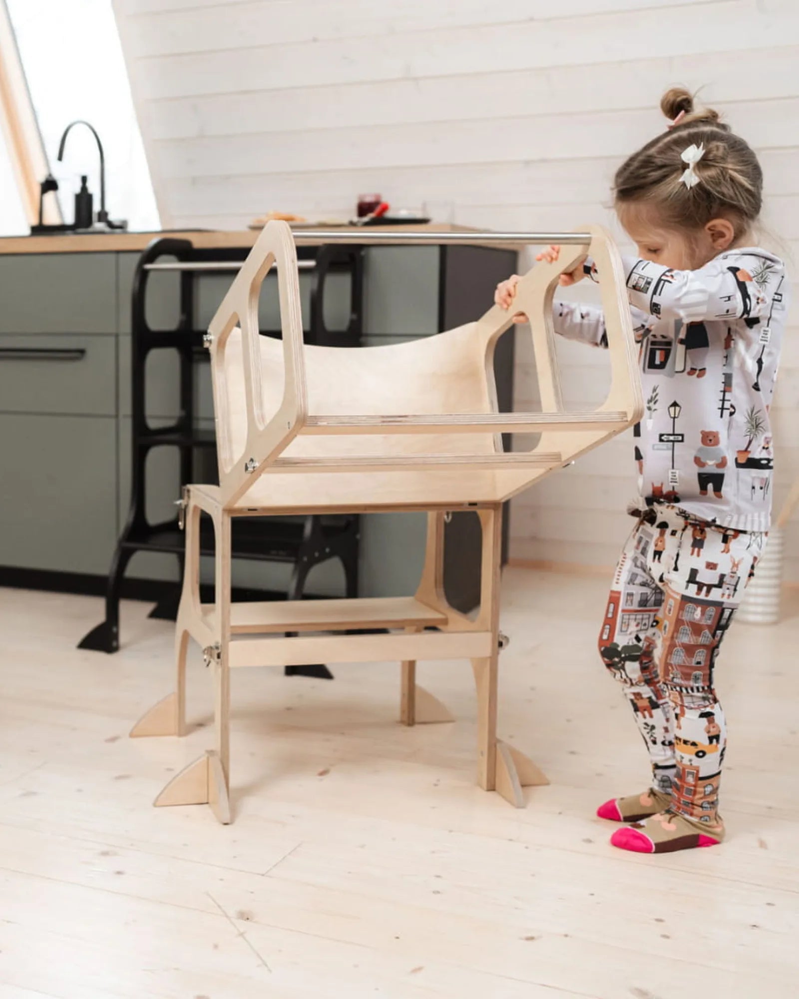 STEP'n'SIT® — Tour d'Observation Convertible 2 - en - 1 – Montessori pour enfant – photo 1