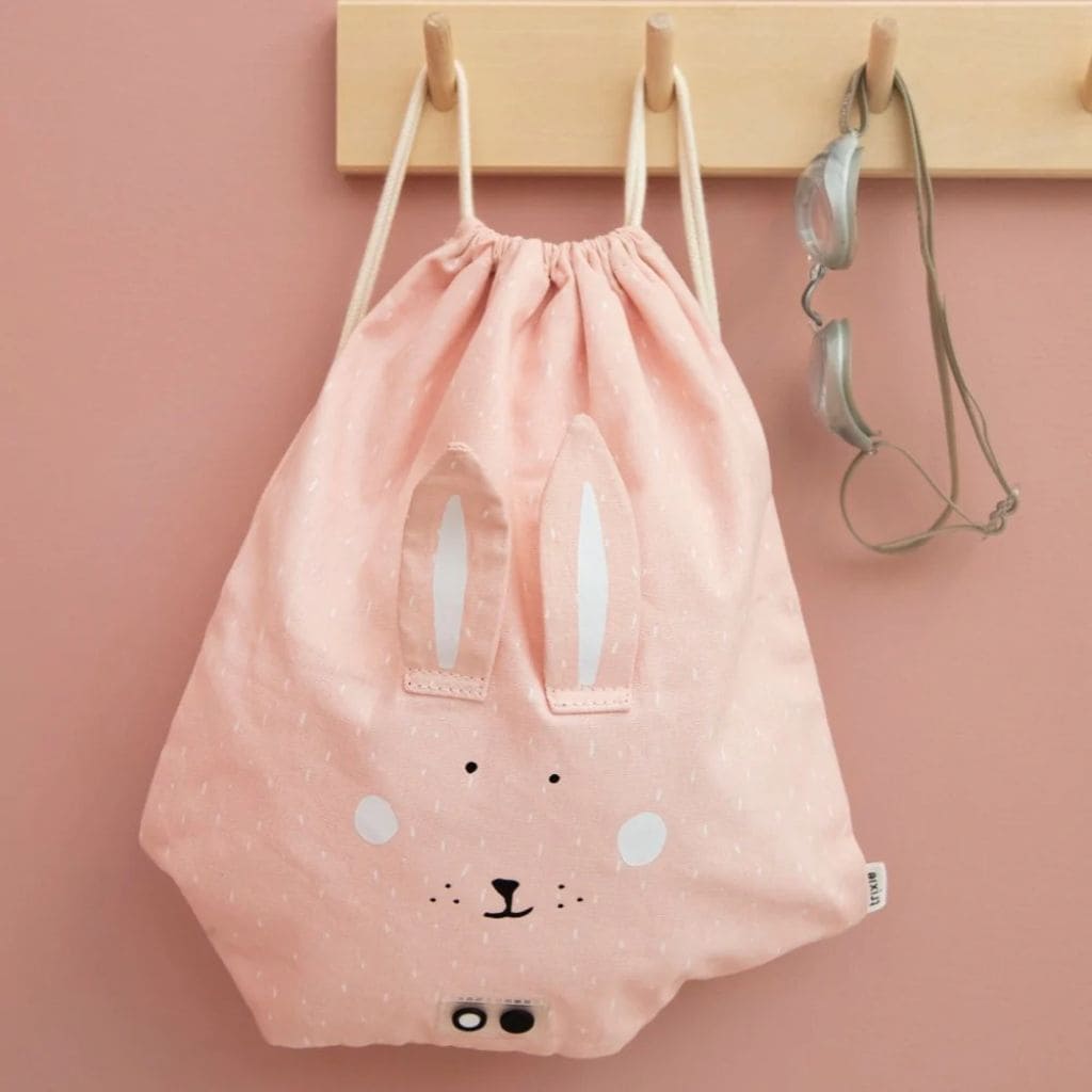 Sac de Sport Léger à Cordon- Mrs. Rabbit
