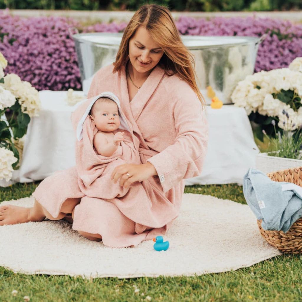 Serviette Cape de Bain Bébé lapin Doux