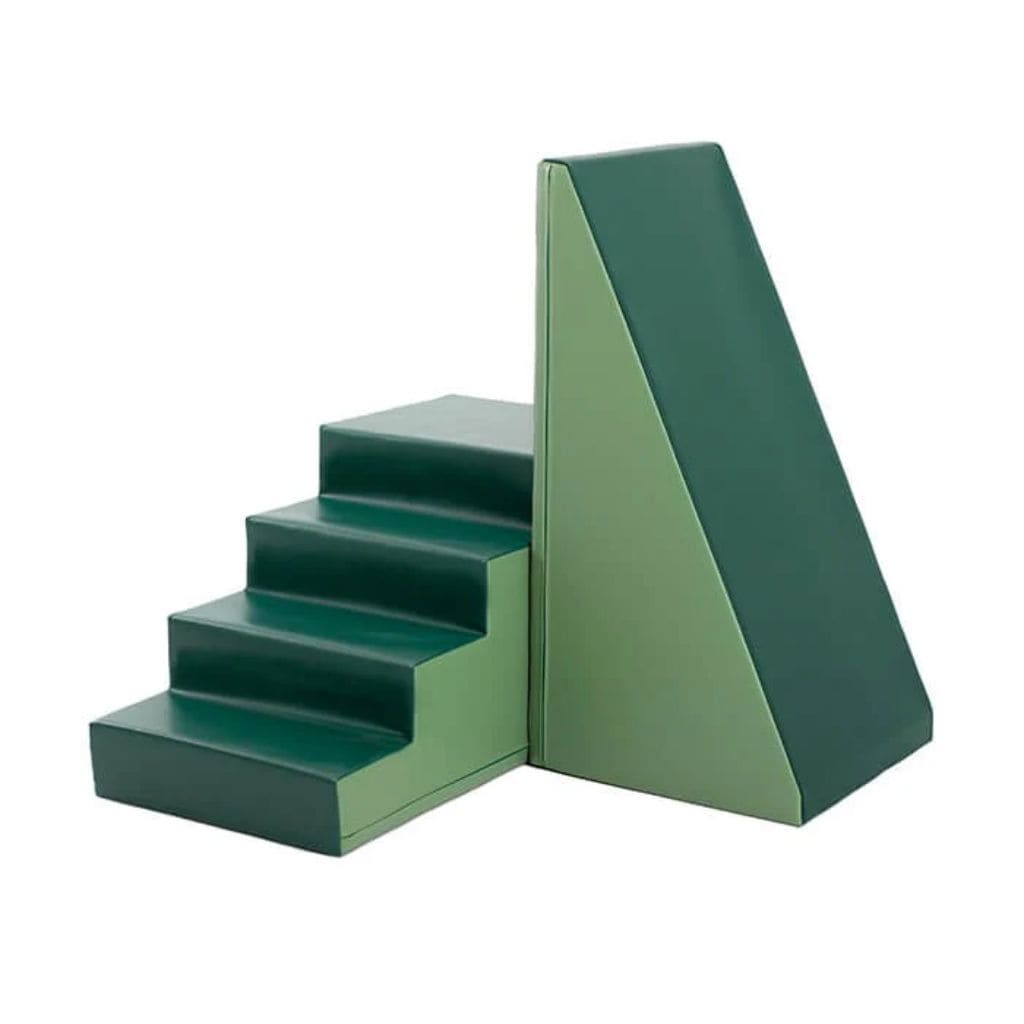 Set Escalier & Toboggan en Mousse Premium - Green