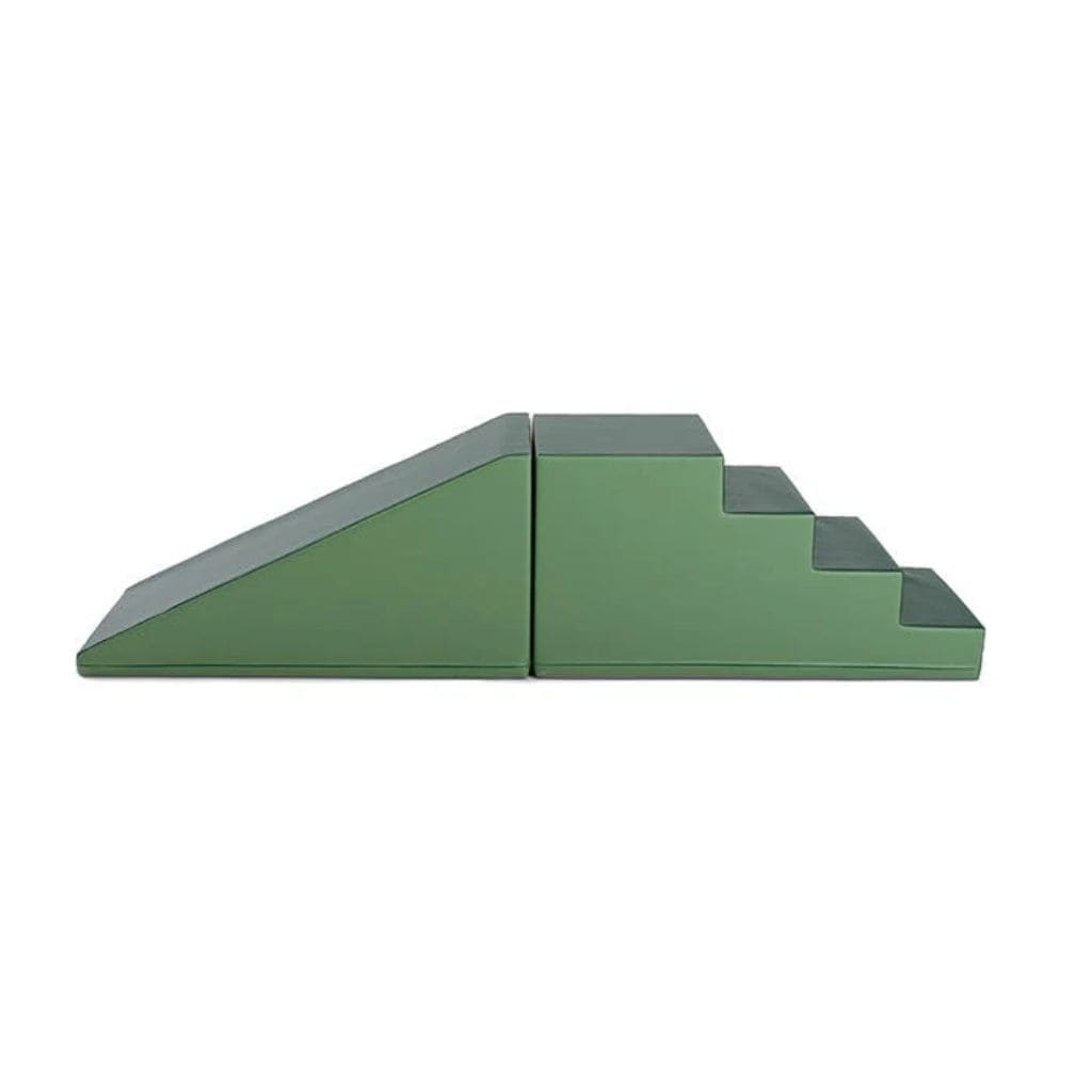 Set Escalier & Toboggan en Mousse Premium - Green
