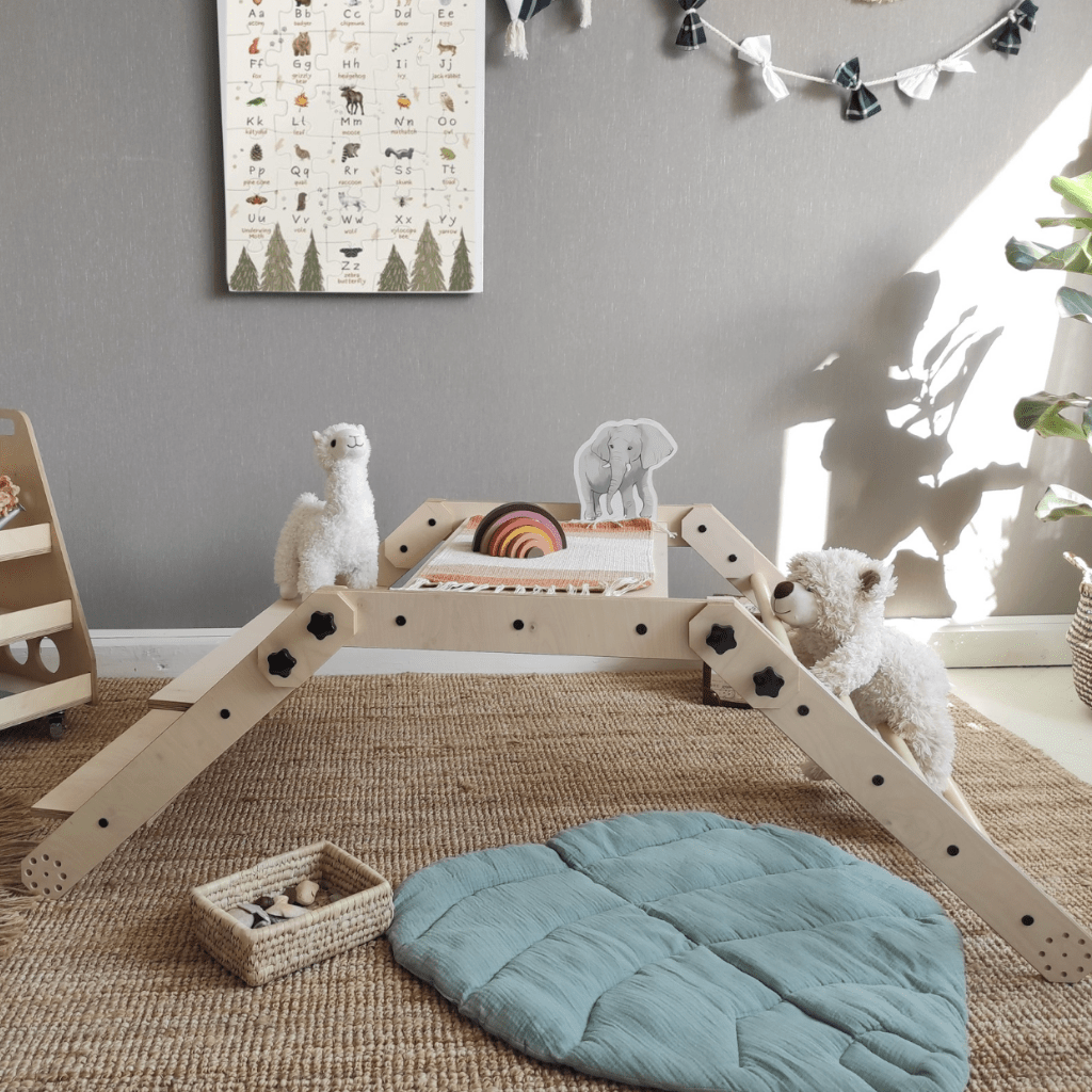Set d'Escalade & Bureau Créatif "Nabu" – 3 - en - 1 Pliable (Luula) – Montessori pour enfant – photo 3