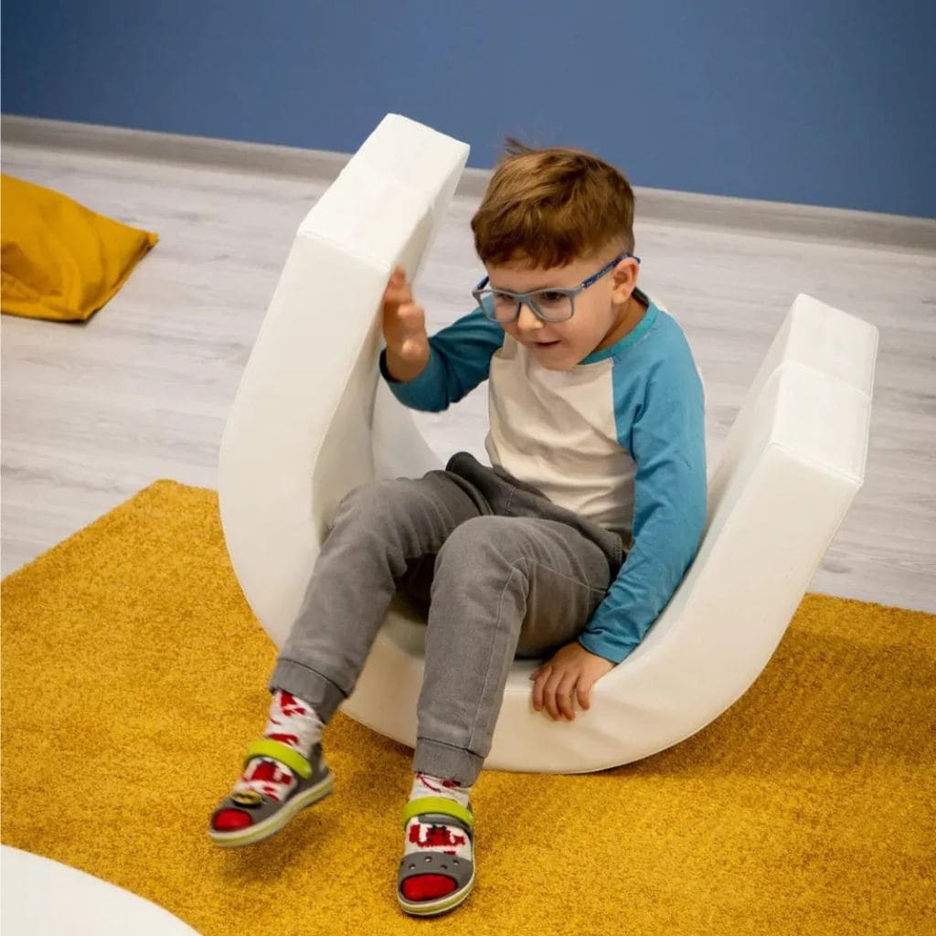 Soft Play Set Tunnel - White