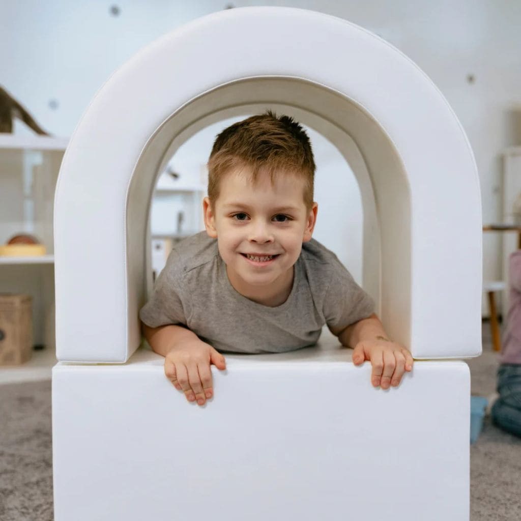 Soft Play Set Tunnel - White