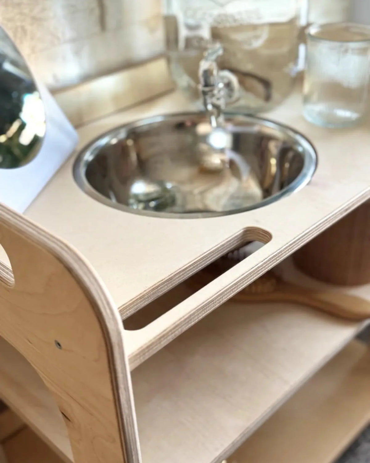Station de Lavage Montessori en Bois – Montessori pour enfant – photo 4