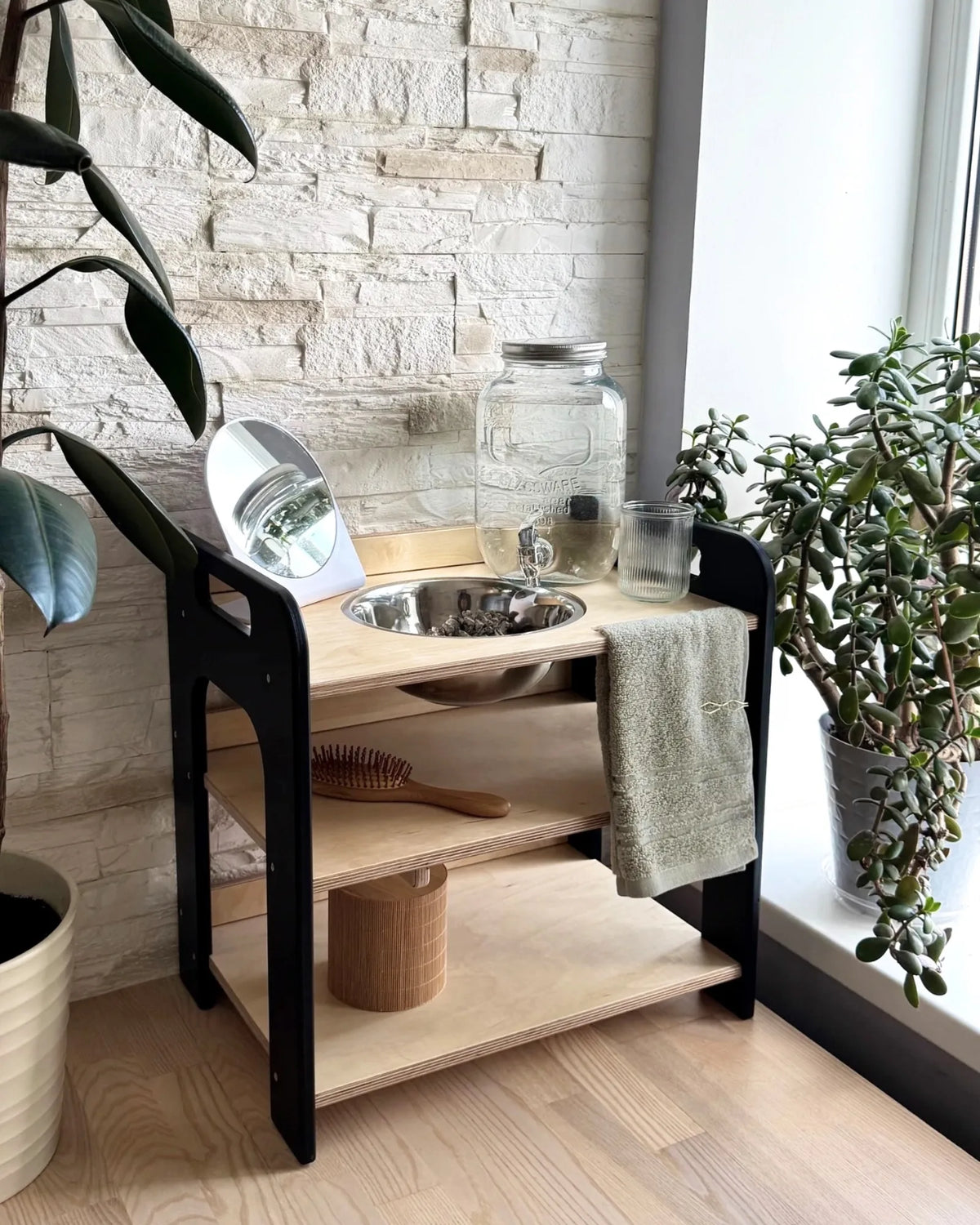 Station de Lavage Montessori en Bois – Montessori pour enfant – photo 3