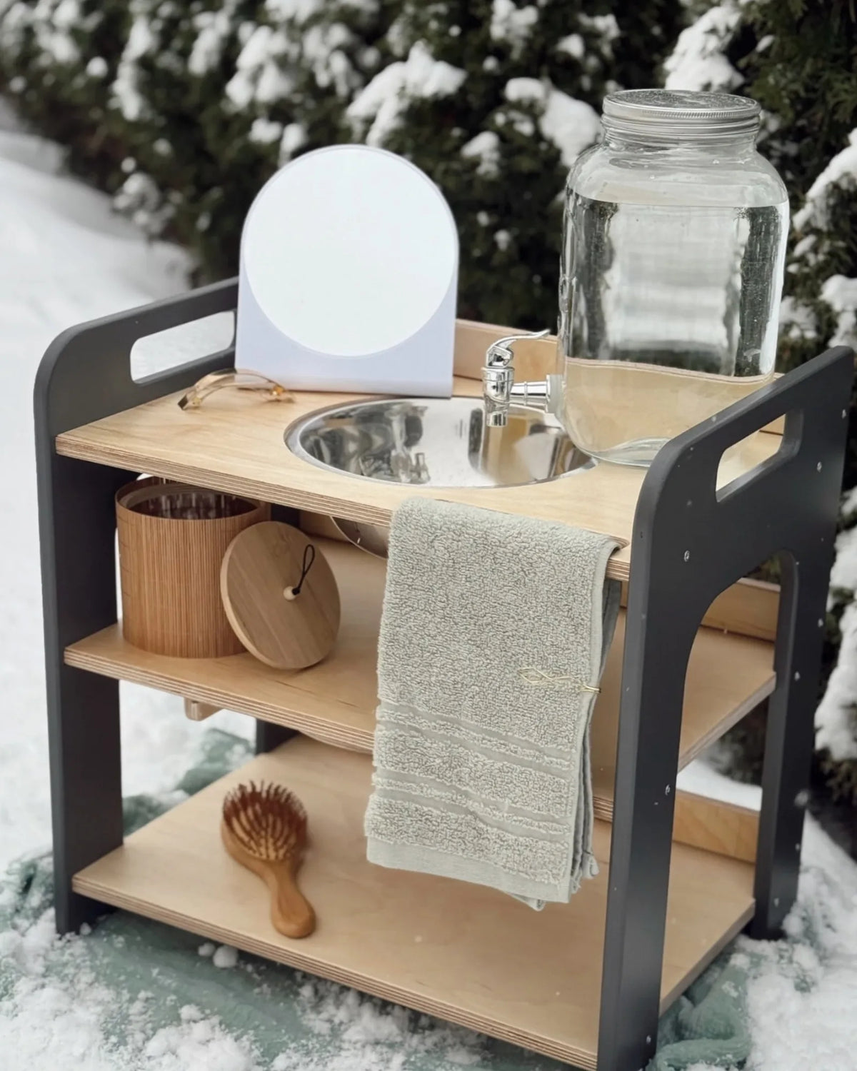 Station de Lavage Montessori en Bois – Montessori pour enfant – photo 2
